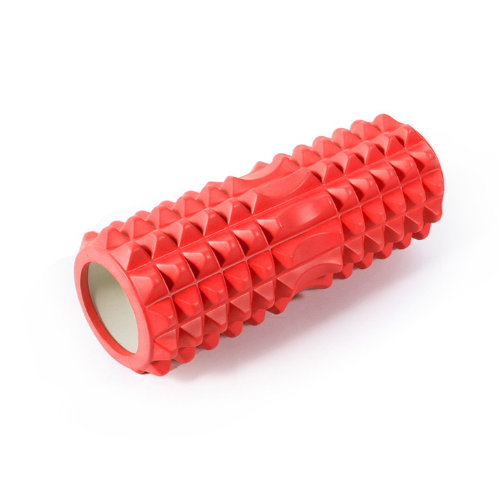 [Loại Ngắn 33cm – Chọn Màu] Con Lăn Yoga Massage Foam Roller Loại Ngắn 33cm Chọn Màu- Ống Trụ Lăn Xốp Tập Thể Thao Giãn Cơ Có gai Roam Rollet Cao Cấp Chính Hãng Amalife