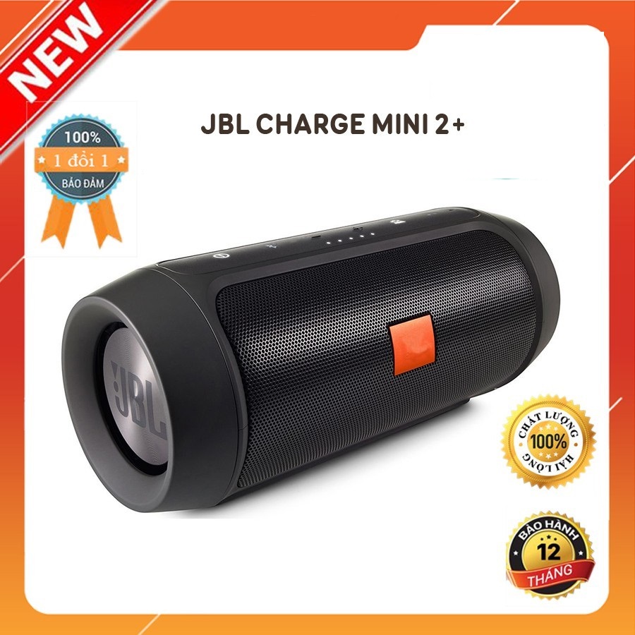 Loa Siêu Trầm Công Suất Lớn JBL Charge 2+ 15W - Hàng Chính Hãng, Kết Nối Bluetooth 4.1, Chống Thấm Nước IP7, Âm Thanh Sống Động Trung Thực Bảo Hành 12 Tháng