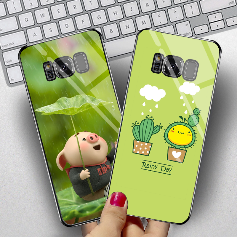 Ốp Samsung Galaxy S8/ S8 Plus mặt kính gương bóng