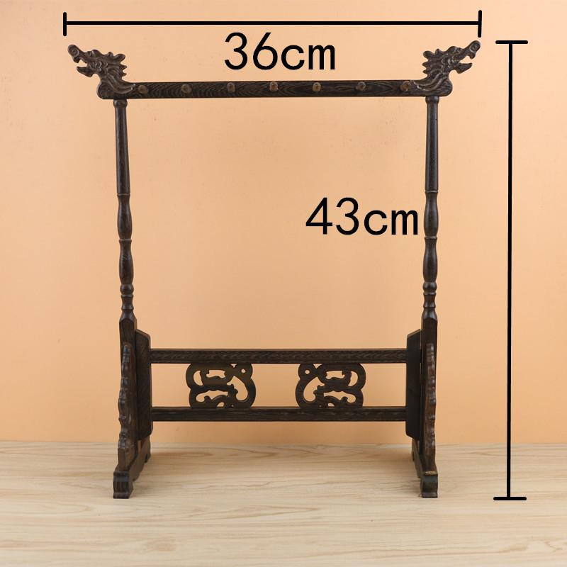 GIÁ Gỗ Treo Bút Lông Thư Pháp - Loại 12 cột