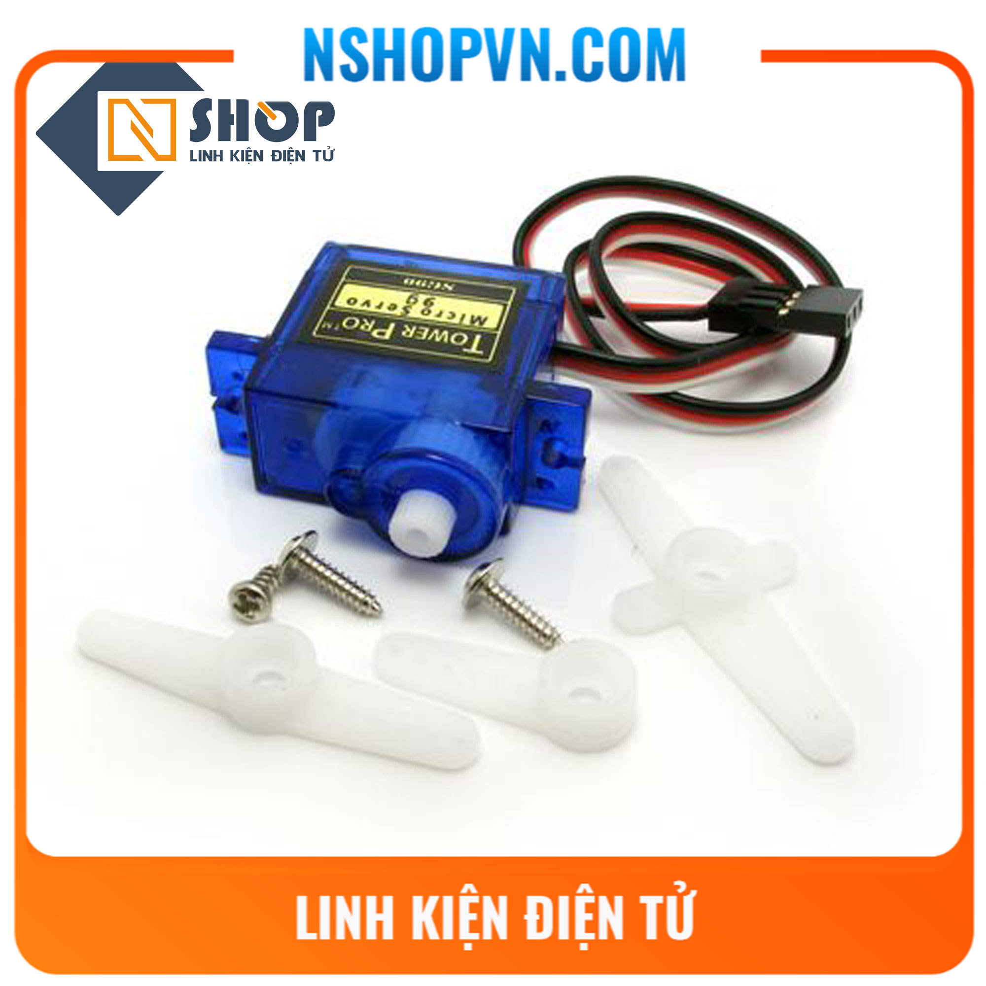 Động cơ servo SG90 180 độ