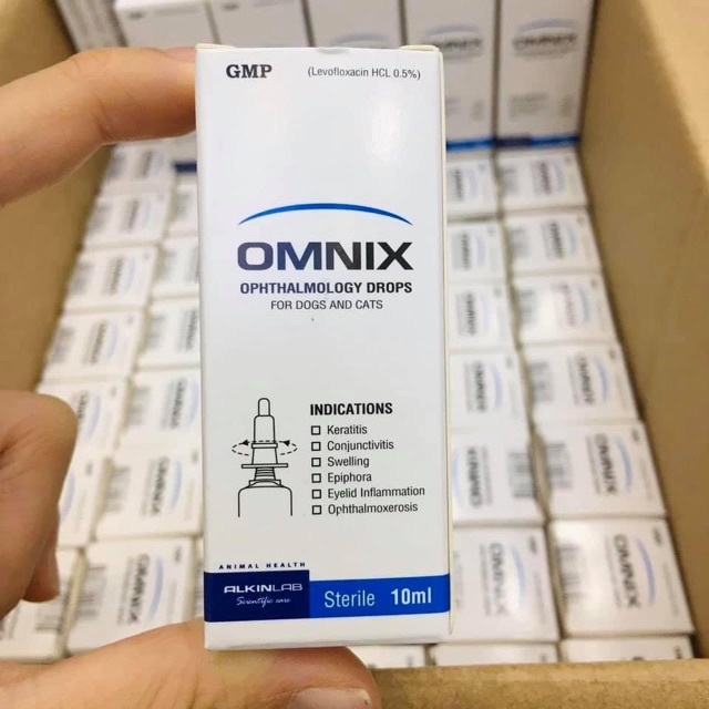 [HCM]Alkin Omnix nhỏ mắt chó mèo / Lọ 10ml