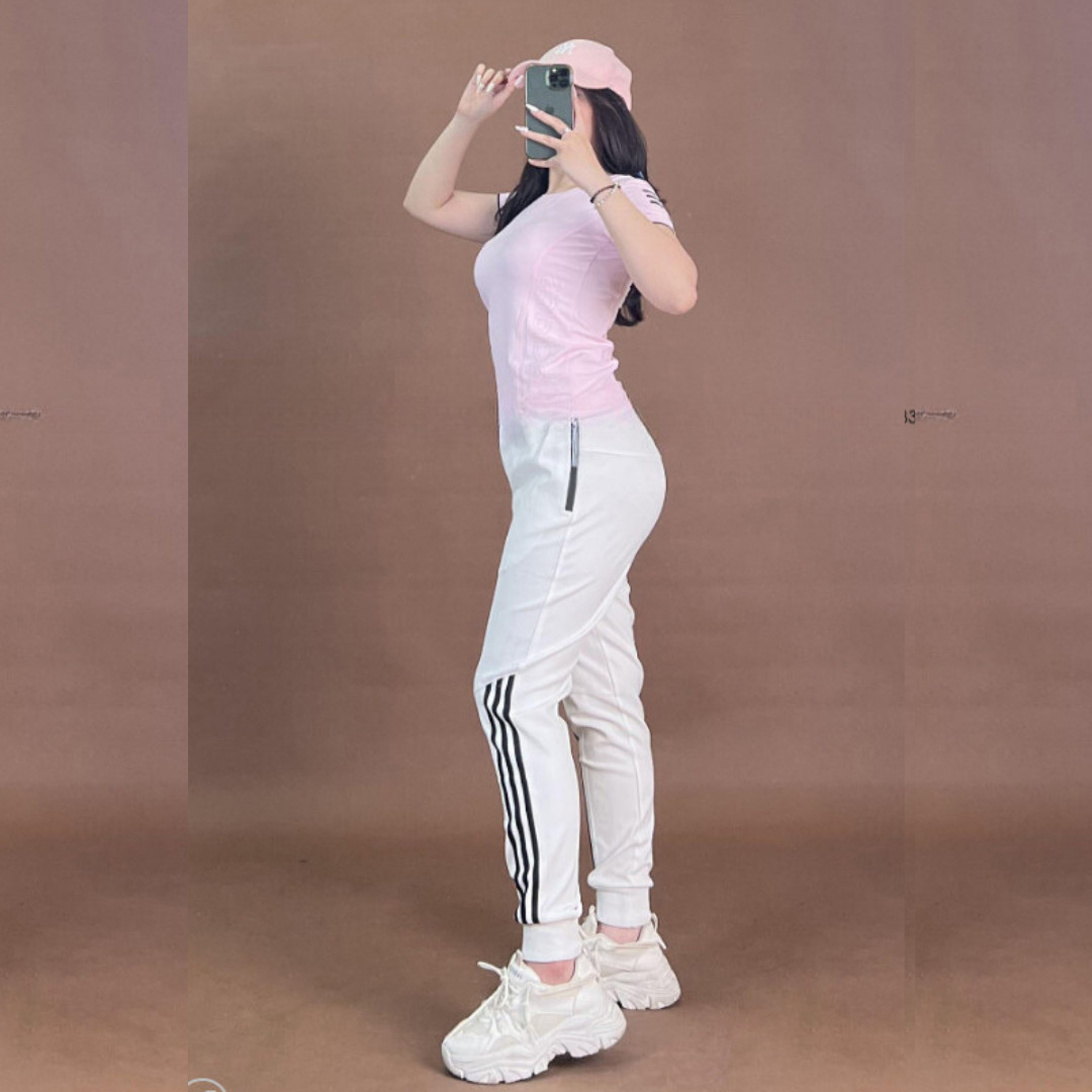 Quần jogger nam 3 sọc thun nỉ bo dệt q104 Quần Dài Nỉ Nam Khóa Kéo Túi Lưng Thun Chất Nỉ bông dày - g8_shop 01