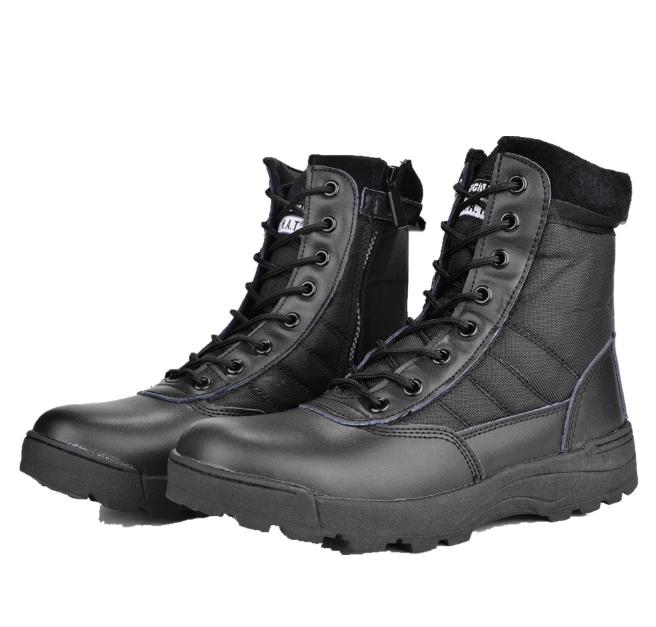 GIÀY CHIẾN THUẬT SWAT CỔ CAO ĐEN
