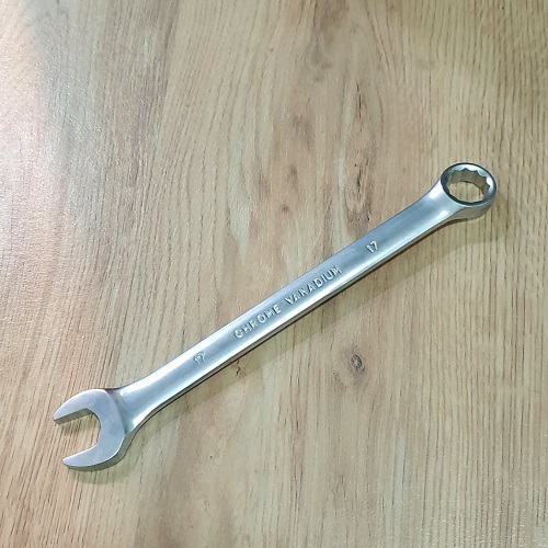 Cờ Lê Thép Vòng Miệng 17mm Dụng Cụ Cầm Tay Vặn Đai Ốc Thông Dụng