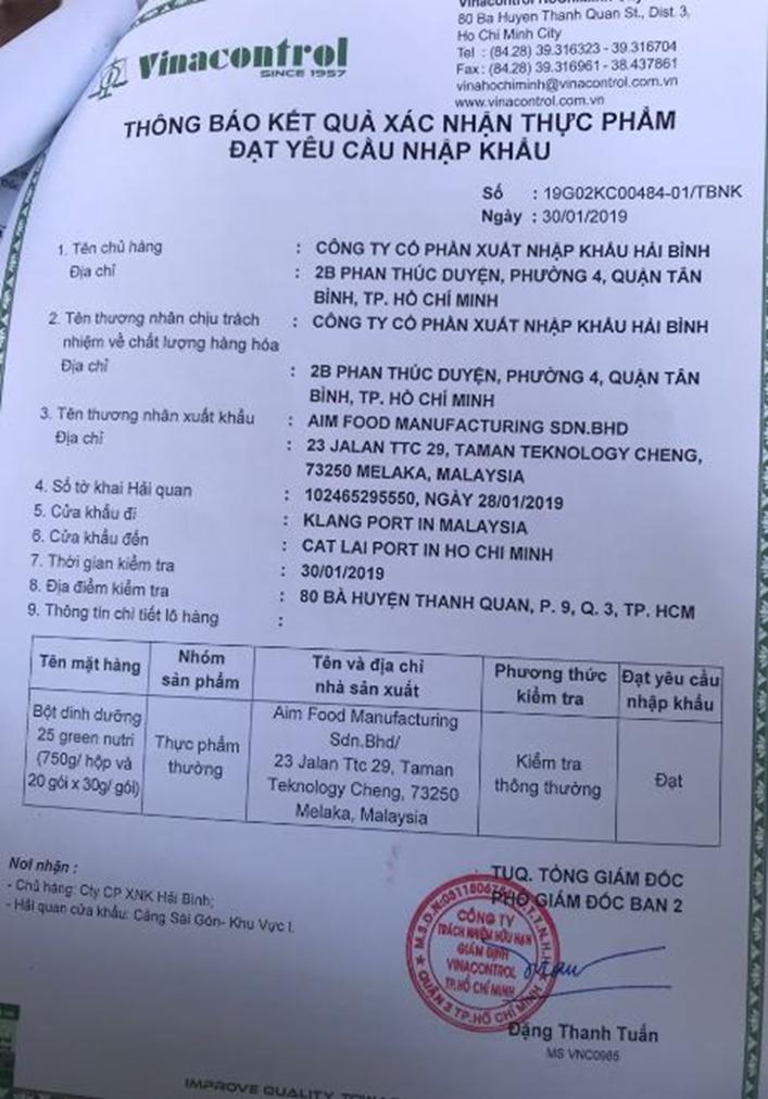 Ngũ Cốc Dinh Dưỡng 25 Green Nutri