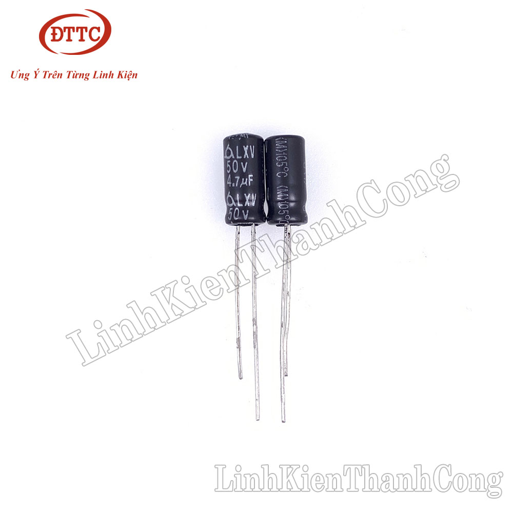 Bộ 2 Chiếc Tụ Hóa SAMYOUNG 4.7uF 50V (5x11mm)