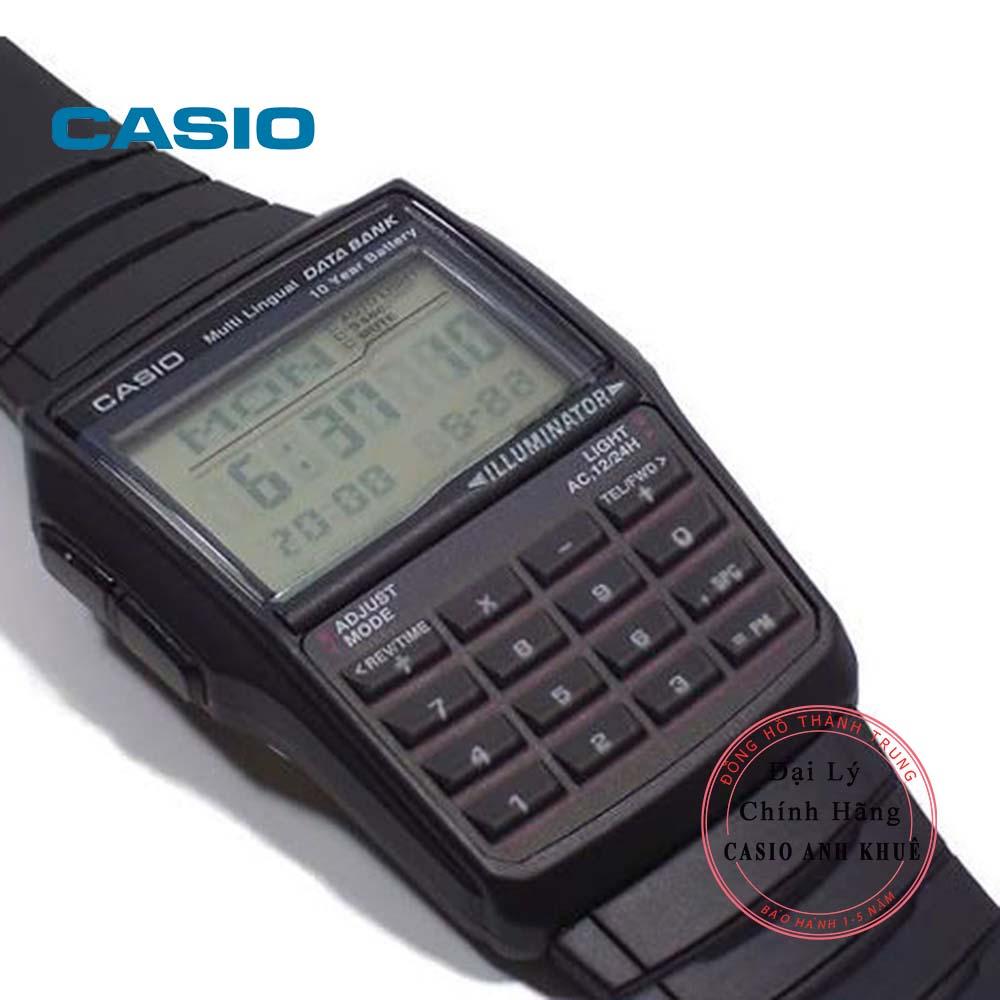 Đồng hồ nam Casio databank DBC-32-1A dây nhựa