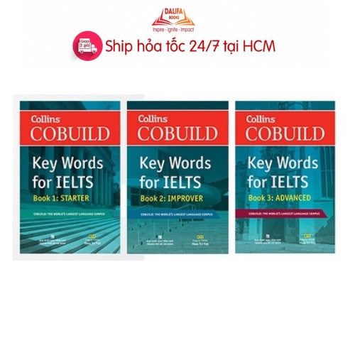 Combo Collins Cobuild - Key Words For IELTS : (Book 3: Advanced) (Book 2: Improver) (Book 1: Starter)