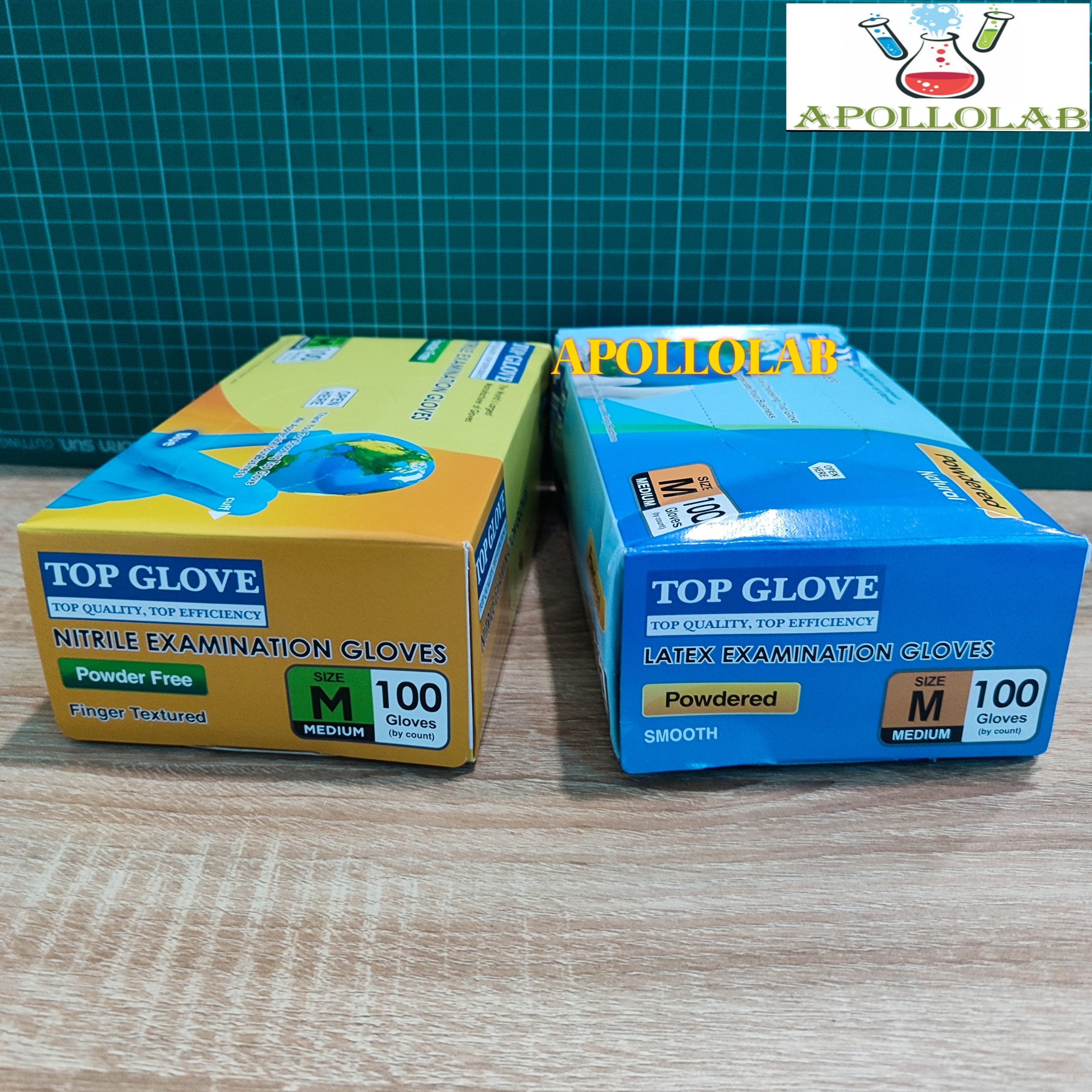 [HCM][HÀNG TOPGLOVE-Malaysia] Găng tay y tế  có bột size S M L - Hộp 100 chiếc (50 đôi)