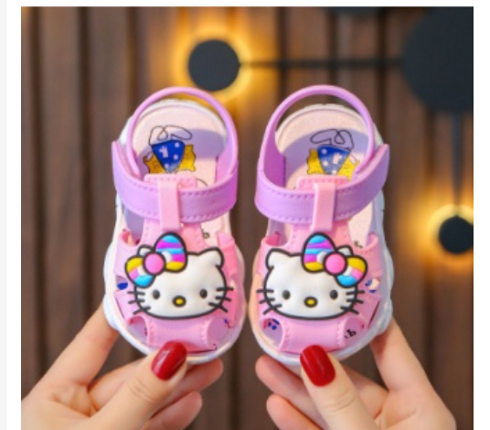 GIÀY SANDAL BÍT MŨI TẬP ĐI HÌNH SIÊU NHÂN HONEST BABY VÀ MÈO SIÊU YÊU