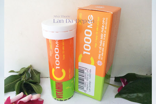 VITAMIN C1000mg OPC - 1 LỐC (10 TUÝP 10 VIÊN)