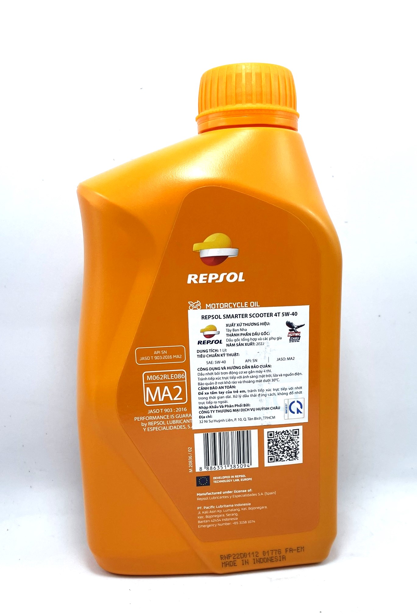 COMBO nhớt REPSOL SMARTER + 1 LAP REPSOL