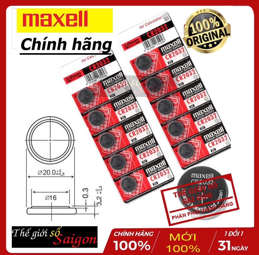 Pin Cmos Maxell - Pin Cmos Maxell