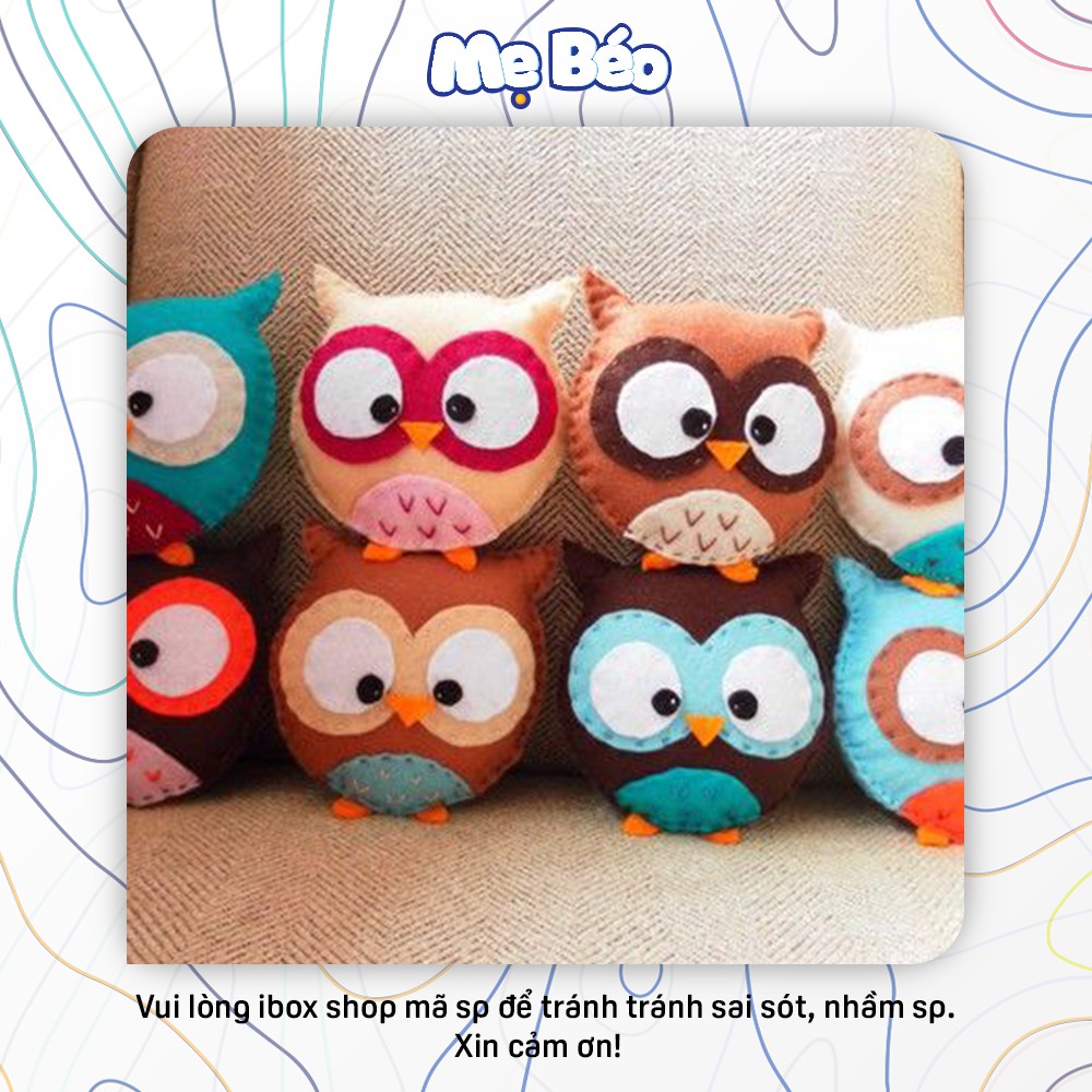 Vải dạ nỉ màu Handmade (Khổ 90x90cm - 45x90cm)