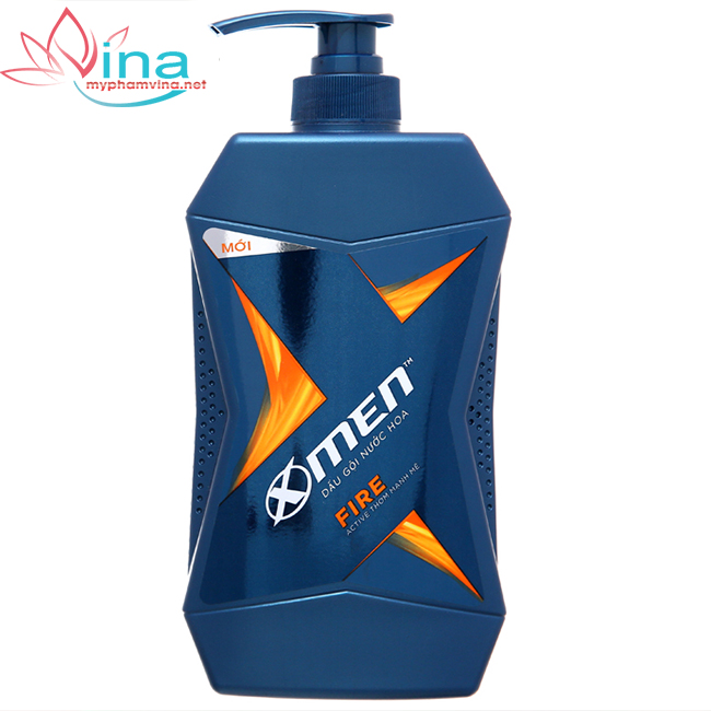 [HCM]Dầu Gội Nước Hoa XMen Fire Active - Thơm Mạnh Mẽ (650g)