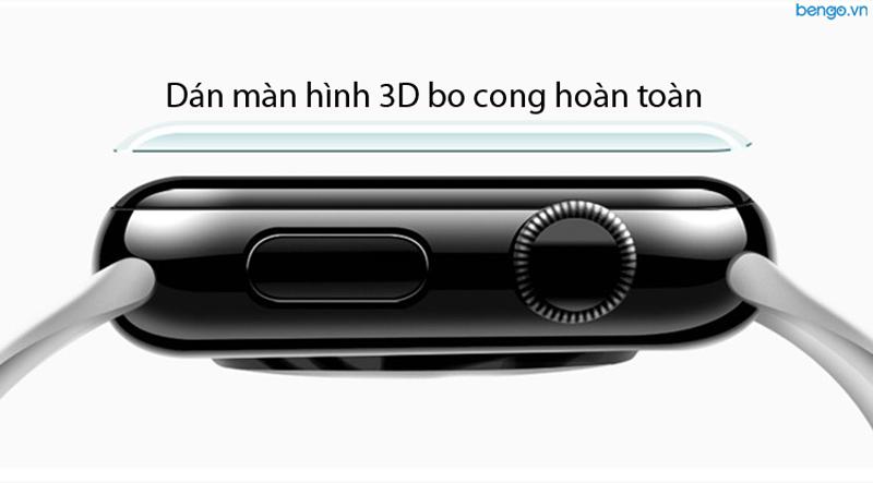 [HCM]Dán màn hình Apple Watch Series 4 44mm 3D full GOR (Hộp 2 miếng)