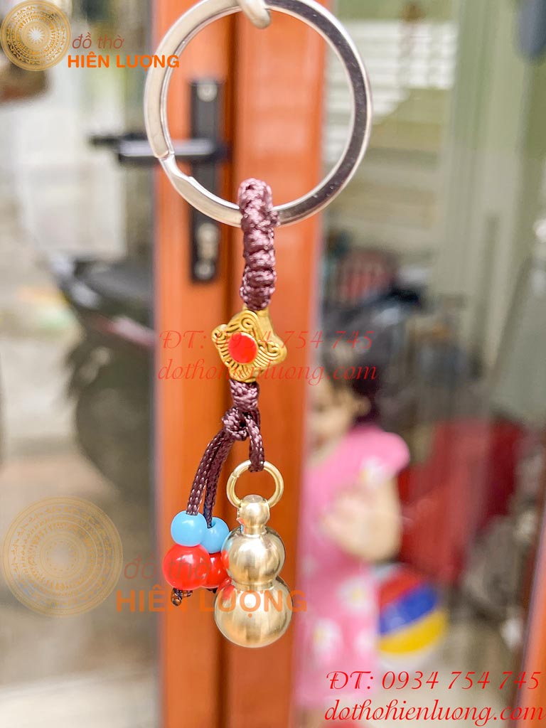 Móc Khóa Hồ Lô Bằng Đồng
