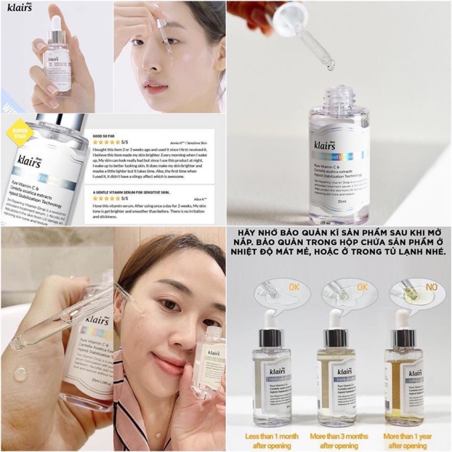 Klairs Vitamin C Freshly Juiced Vitamin Drop 35ml
