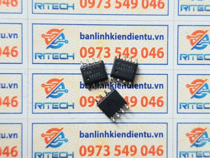 Fan3227t 3227t ic điều khiển kép 2a sop-8