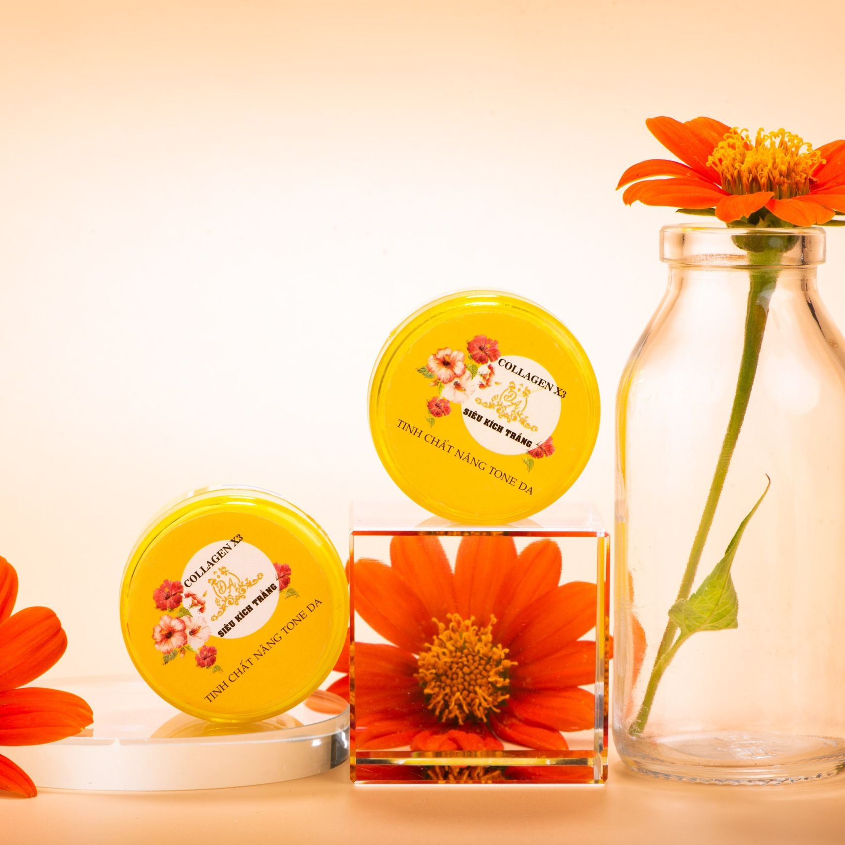 TINH CHẤT NÂNG TONE DA COLLAGEN X3