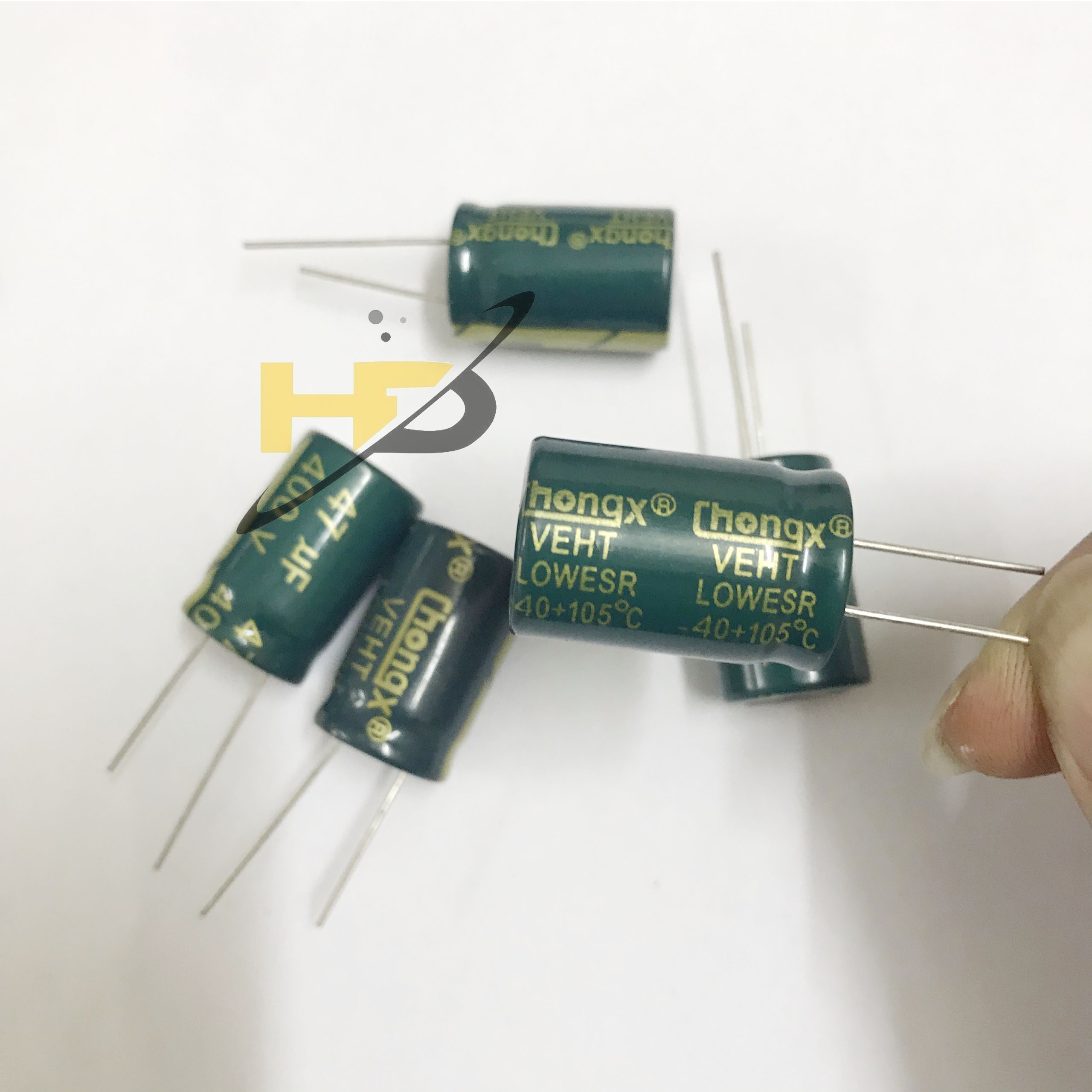 Bộ 10 Con Tụ Hóa Tần Số Cao 47uF 400V 16x25mm Loại Tốt