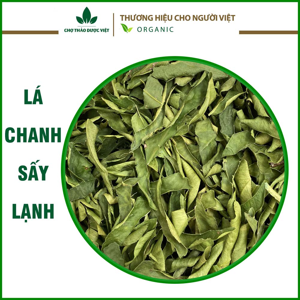 Bột lá chanh sấy lạnh nguyên chất 100g - Chợ Thảo Dược Việt