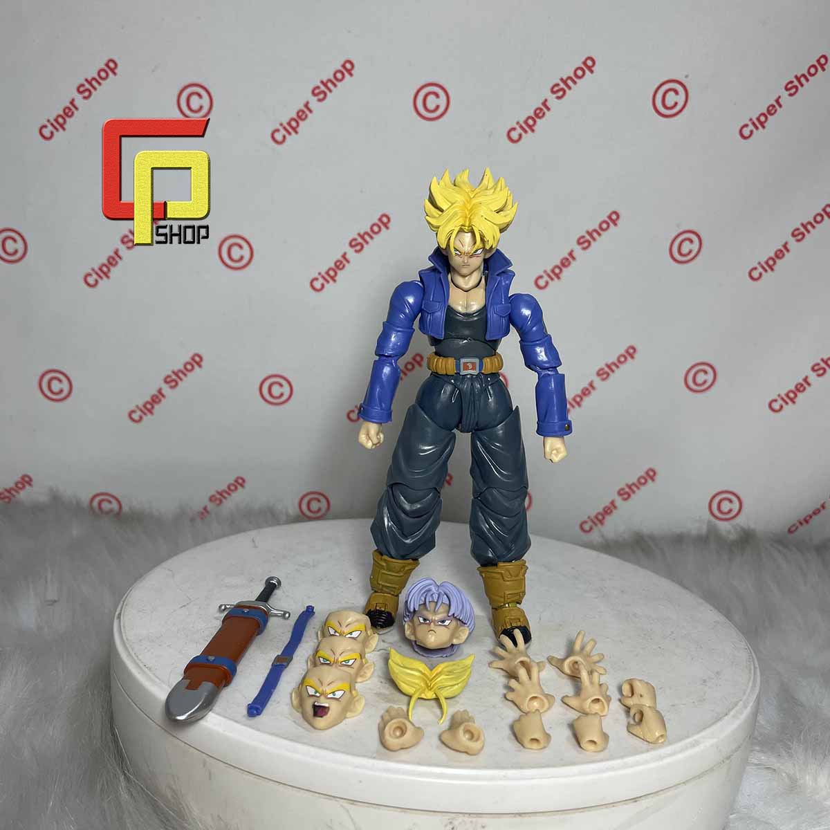 Mô hình Trunks SHF - Mô hình Dragon Ball - figure action Trunks Dragon Ball