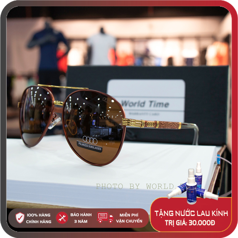 Giá bán Kính mát nam cao cấp Ad186 Full Box, Thẻ BH 12 Tháng, Tròng Polarized Chống chói, Chống loá