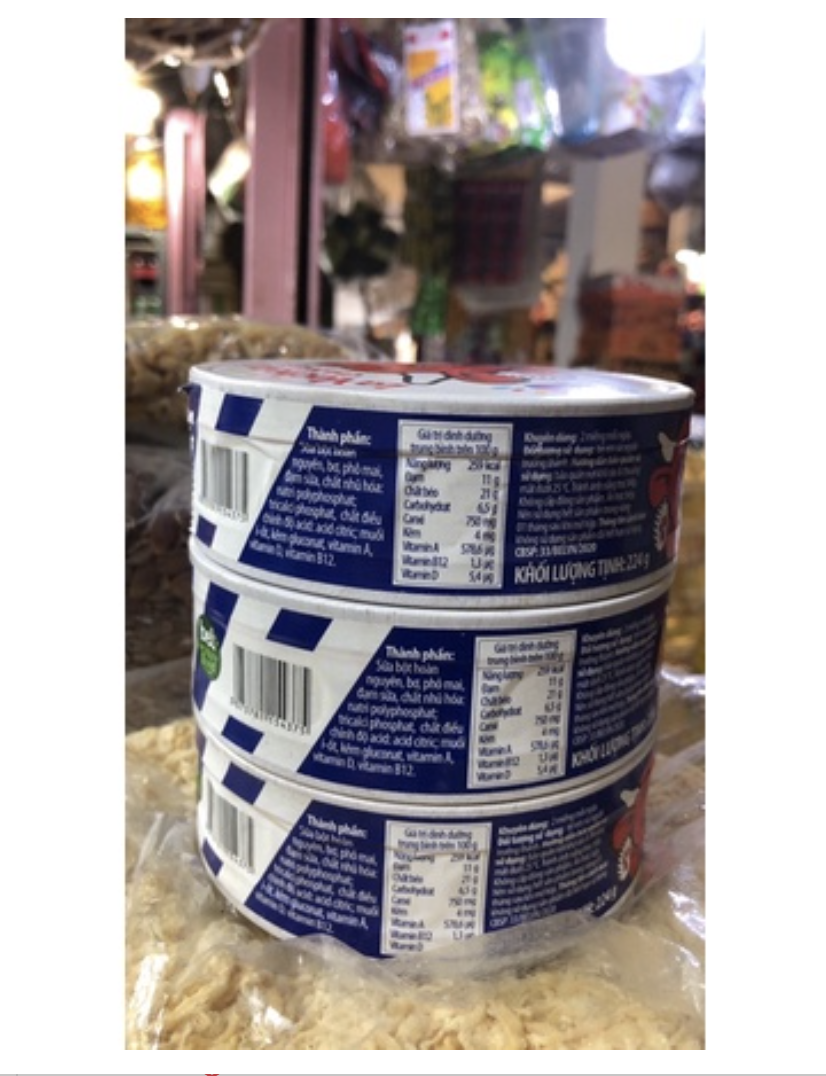 Phô mai con bò cười hộp đơn