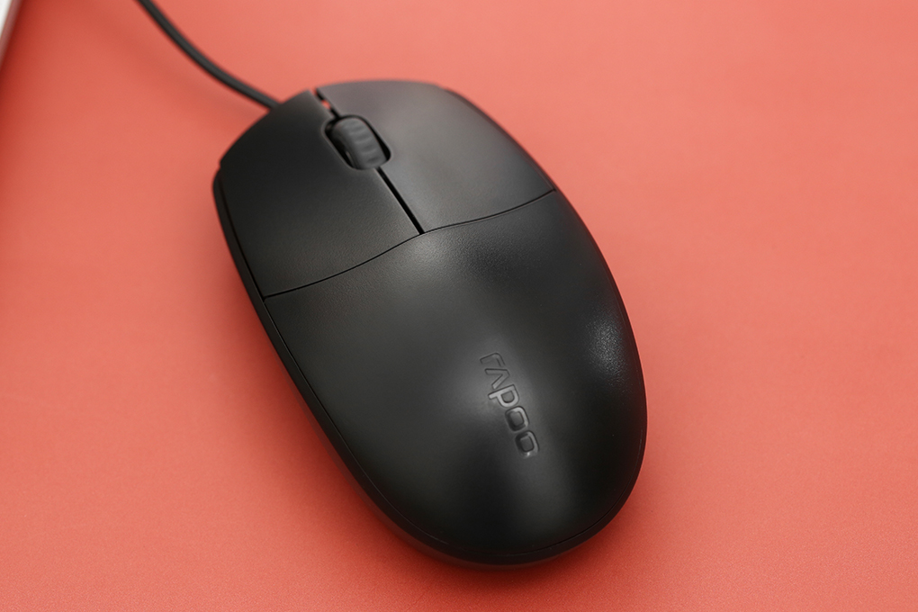 Chuột C&oacute; D&acirc;y Rapoo N89H00 Đen PC1