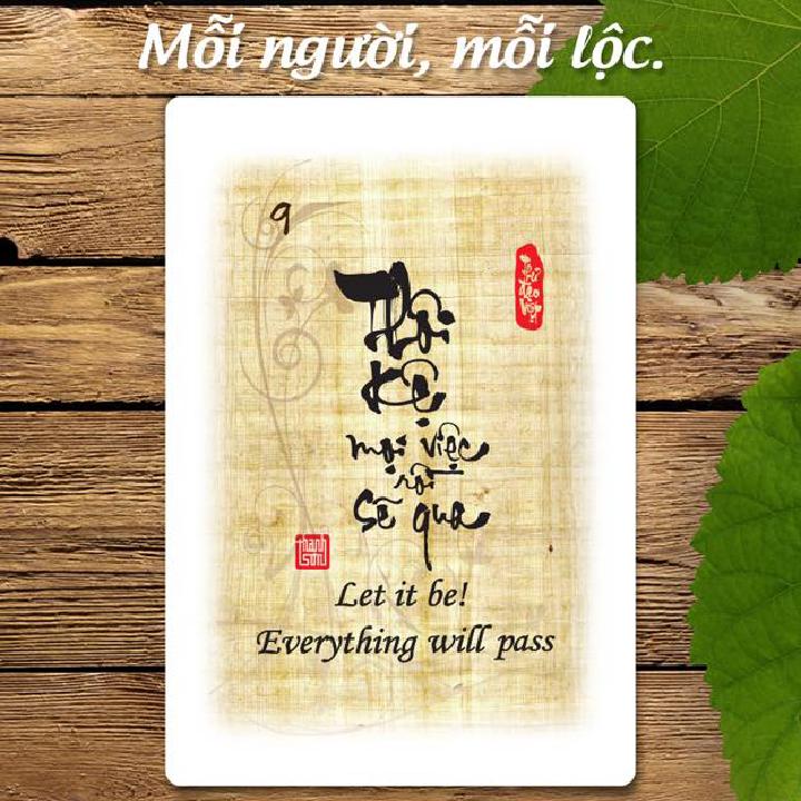 Góp nhặt Hoa Tâm - Thư pháp Thanh Sơn