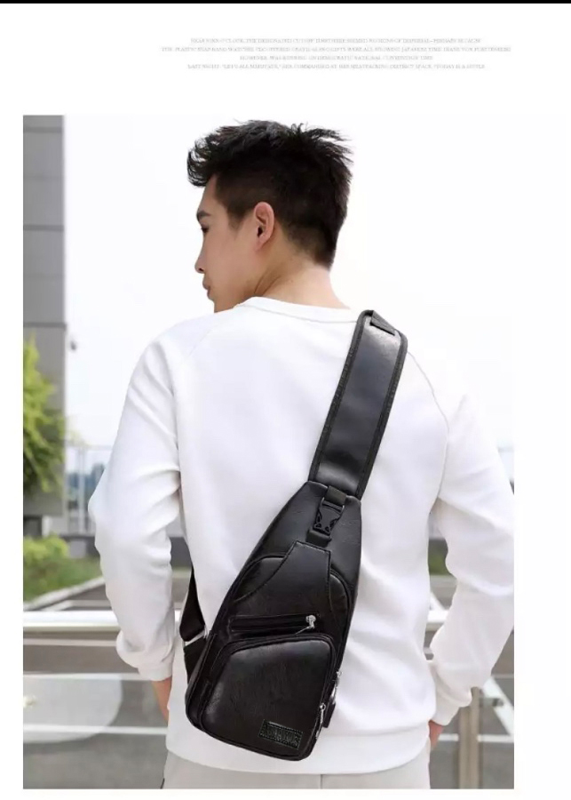Túi đeo chéo nam Da cao cấp 4 ngăn (TN)