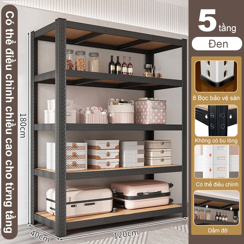 NE Kệ Để 3 4 5 Tầng Đồ Kệ Nhà Bếp Đa Năng Đựng Đồ Nồi Cơm Điện Kệ Để Đồ Chậu Hoa Lò Nướng