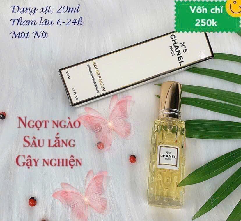 (Sỉ ) Nước Hoa 4d - Chai xịt 20ml rẻ, thơm