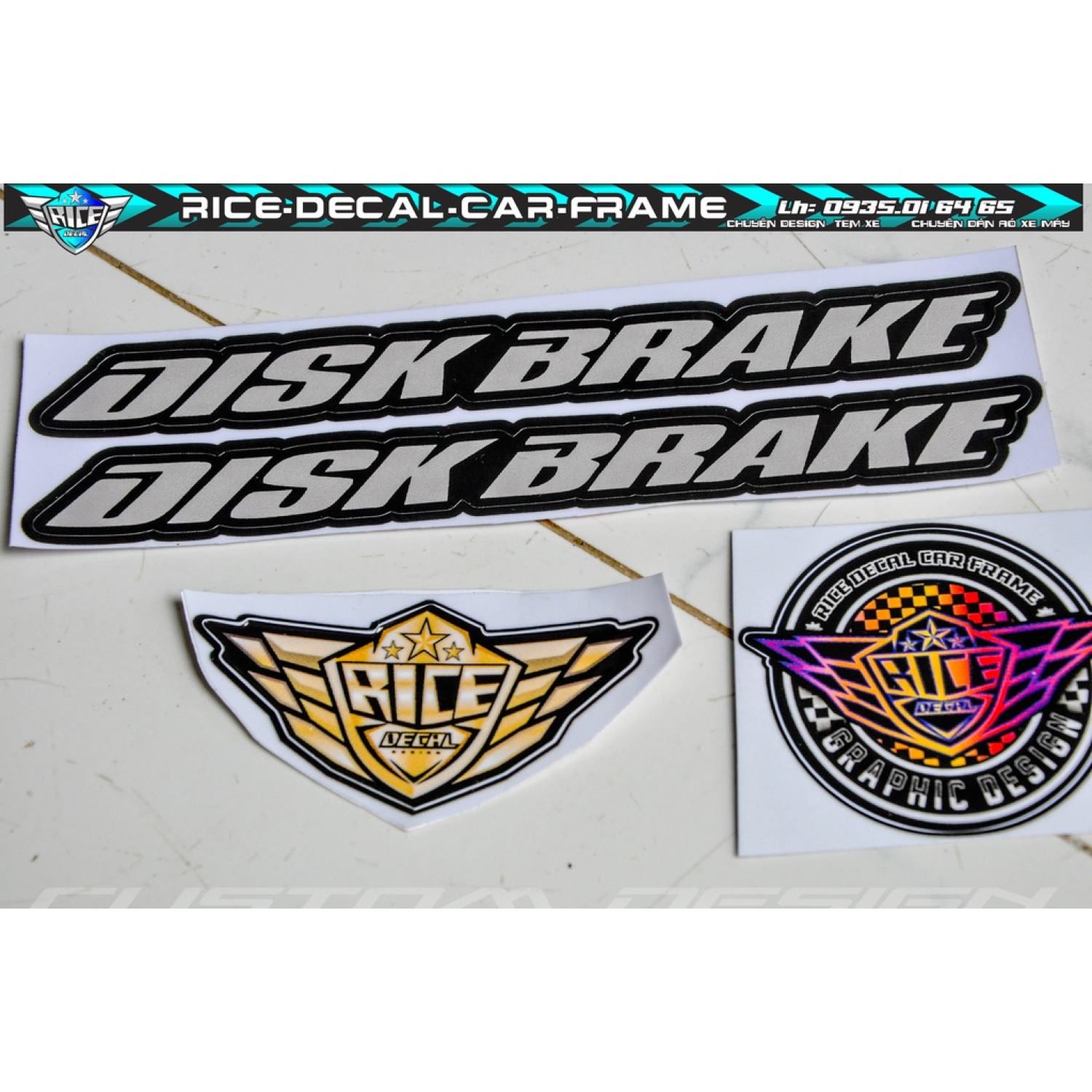 Tem Phuộc Disk Brake Cho xe máy (Rice)