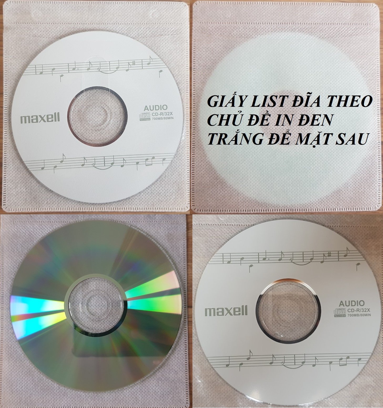 BỘ 5 CD NHẠC CA SĨ QUANG LẬP