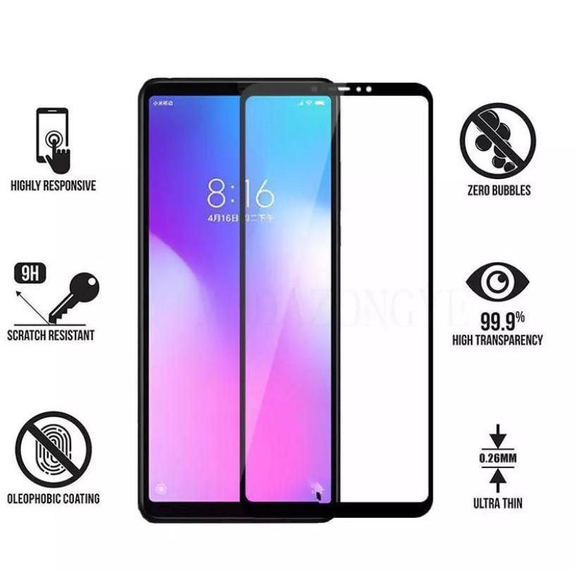 Kính cường lực full màn Xiaomi Mi Max 3 Đen