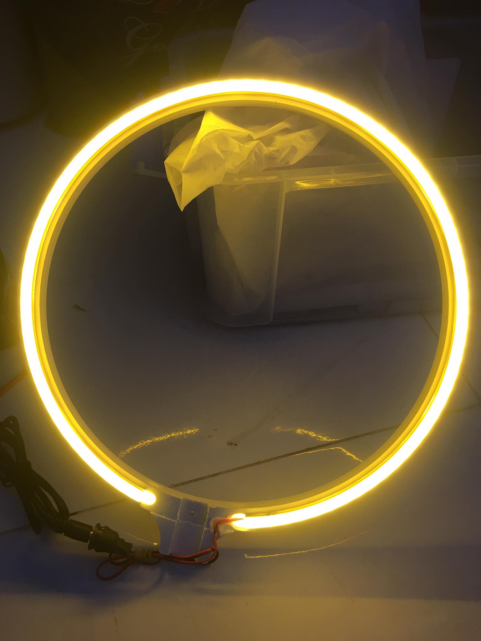 Đèn LED NEON HÀO QUANG PHẬT (có kèm theo nguồn điện )