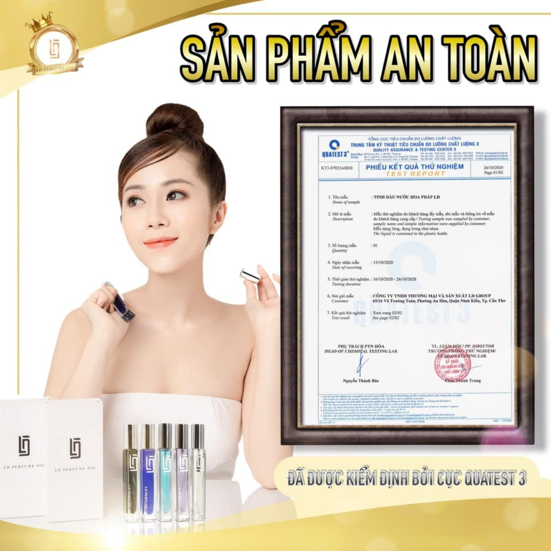 Tinh Dầu Nước Hoa Pháp LD PERFUME OIL CHANEL COCO 12ml