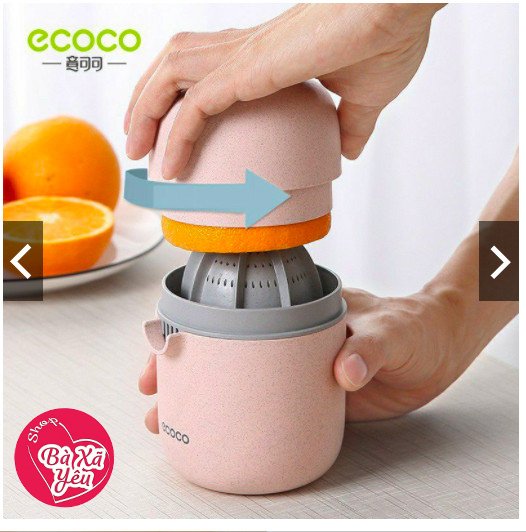 Bộ Vắt Cam + Ép Hoa Quả (2 trong 1) Cao Cấp - Thương Hiệu Ecoco