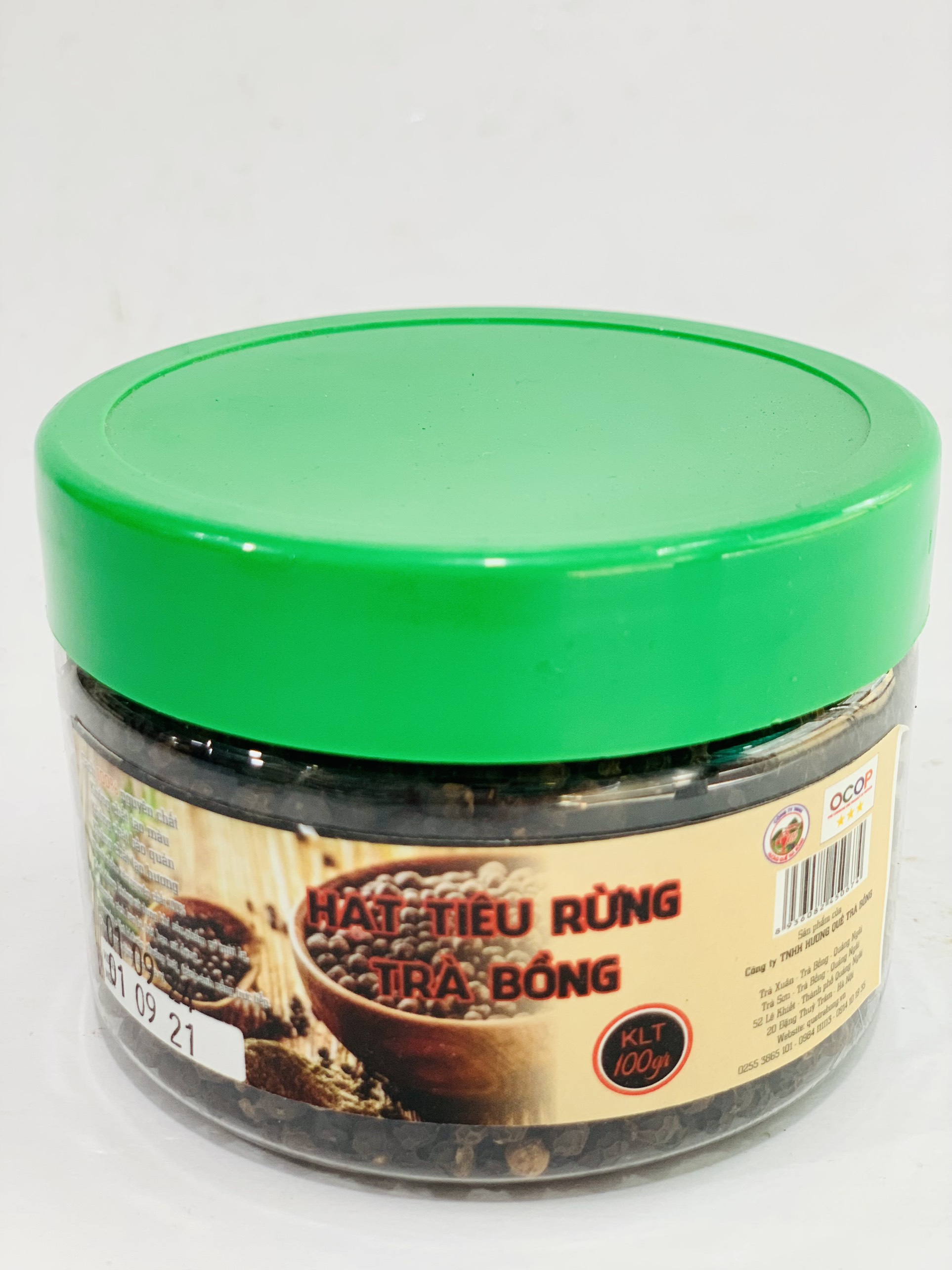 Hạt Tiêu Đen - Tiêu Vườn - Tiêu Rừng 100gram