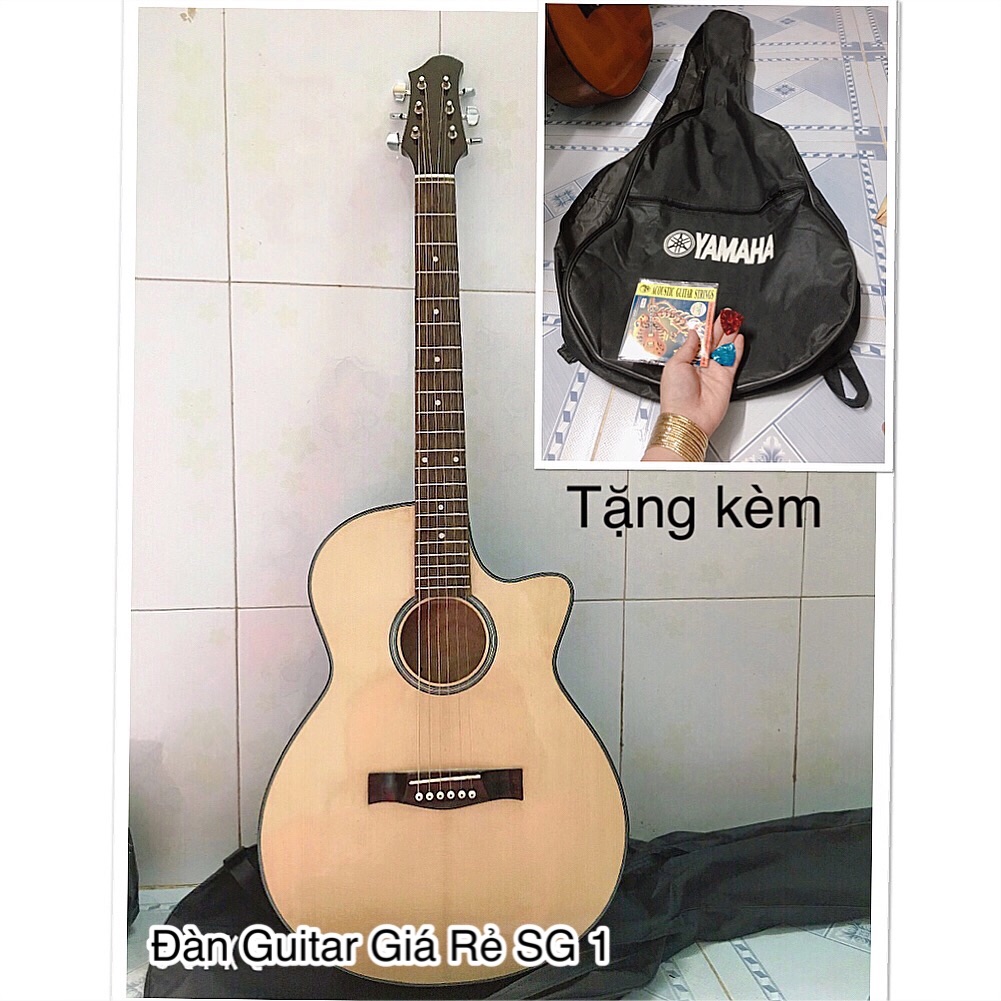 [HCM]Đàn guitar acoustic dành cho người mới tập