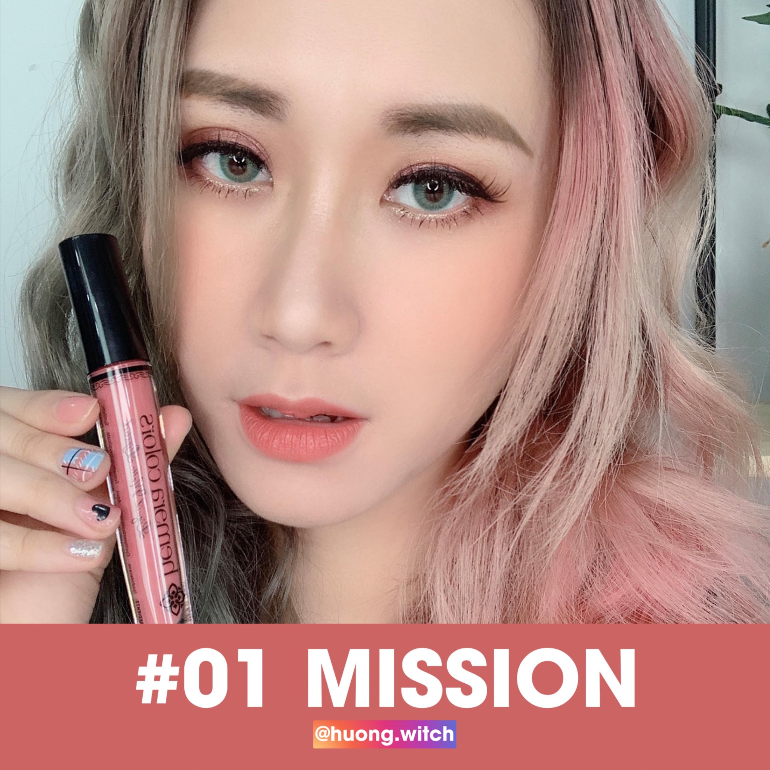 Son siêu lì Hemera Colors Liquid Matte Lipstick HLML01