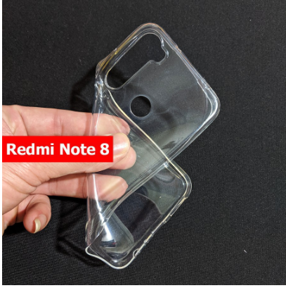 Ốp lưng xiaomi redmi note 8 pro silicon tpu dẻo - trong suốt