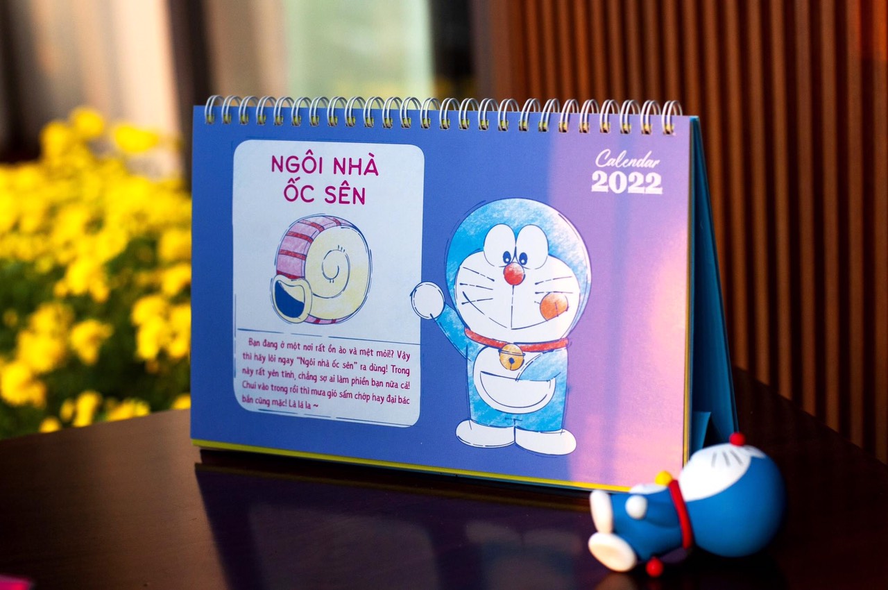 Lịch Để Bàn Doremon Doraemon