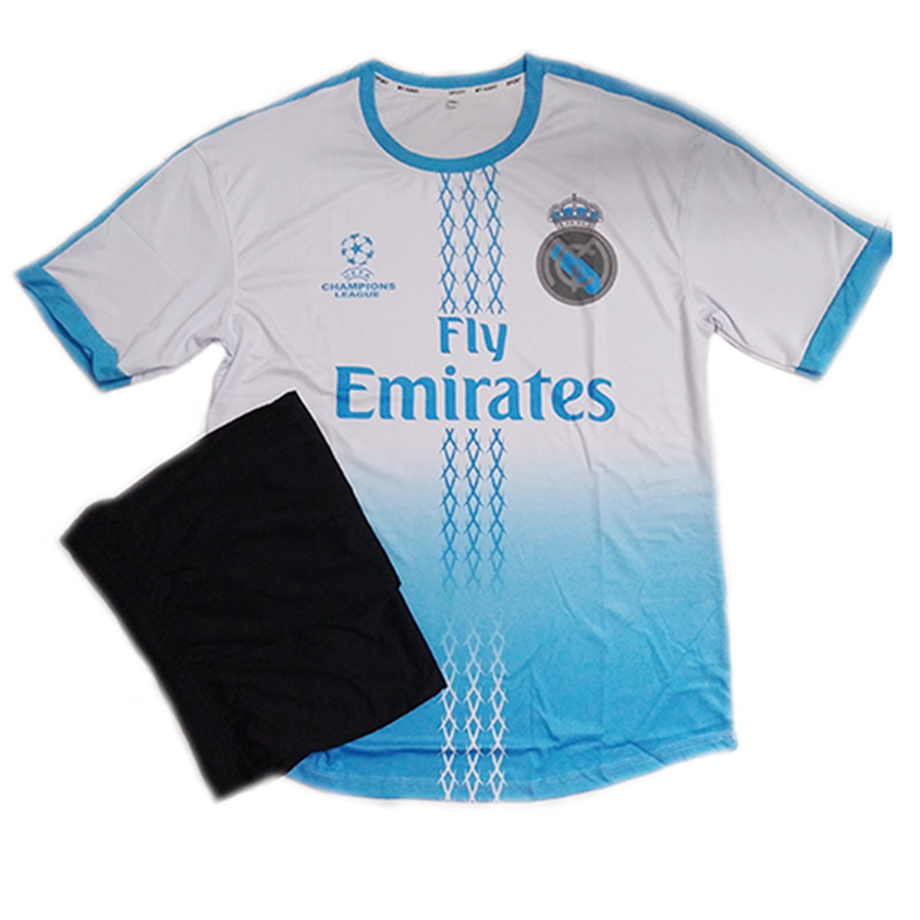 [HCM][Video Thật]Áo Bóng Đá CLB Real Madrid Trắng Hot