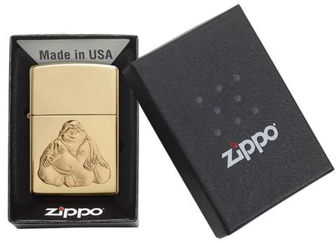 Bật lửa Zippo Phật Di Lặc Cười Hạnh Phúc