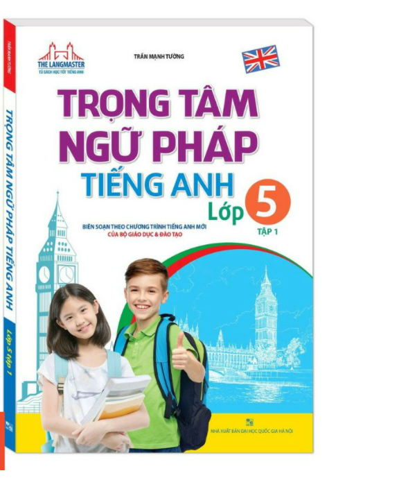 Combo 2 cuốn Trọng Tâm ngữ pháp tiếng anh lớp 5 (2 tập)