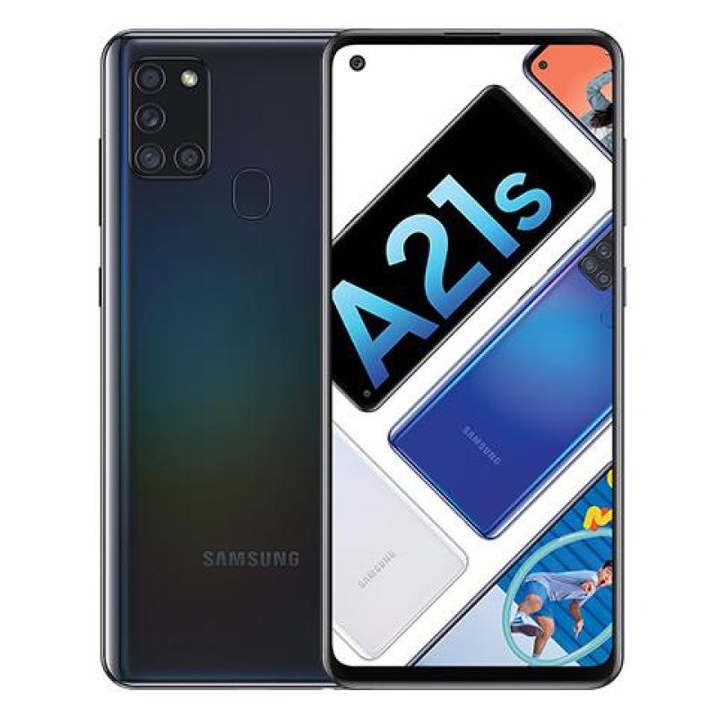 Điện thoại Samsung Galaxy A21s 32GB (3GB RAM) - Kích thước màn hình lớn lên đến 6.5 inch - Độ phân giải HD+ - Bộ ba camera - 2 Sim - Pin 5000mAH - Hàng phân phối chính hãng.